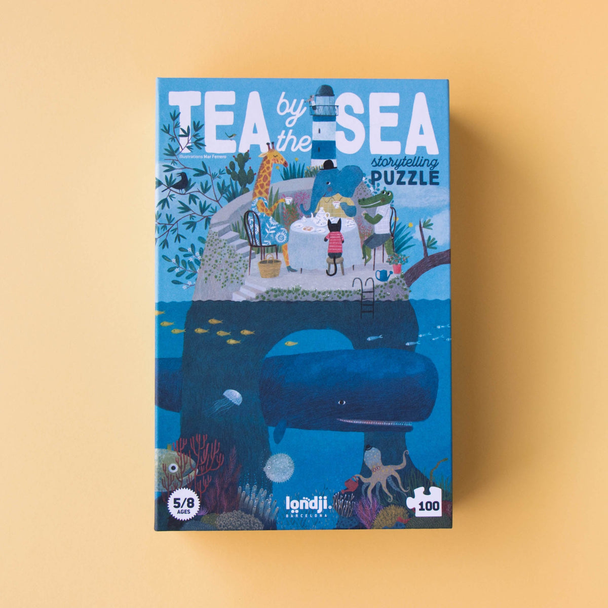 Puzzle enfant Tea by the Sea (5-8 ans) Londji - Dröm Design
